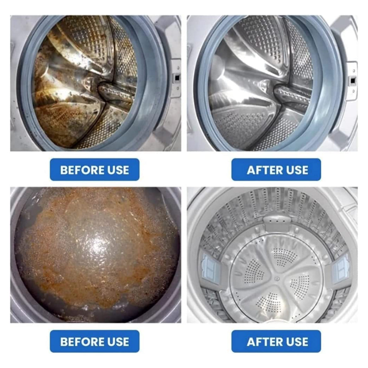 Caja x 12 Pastillas Limpiadoras para Lavadora 💫 MAGIGCLEAR (NUEVA Formula Avanzada) 🧼