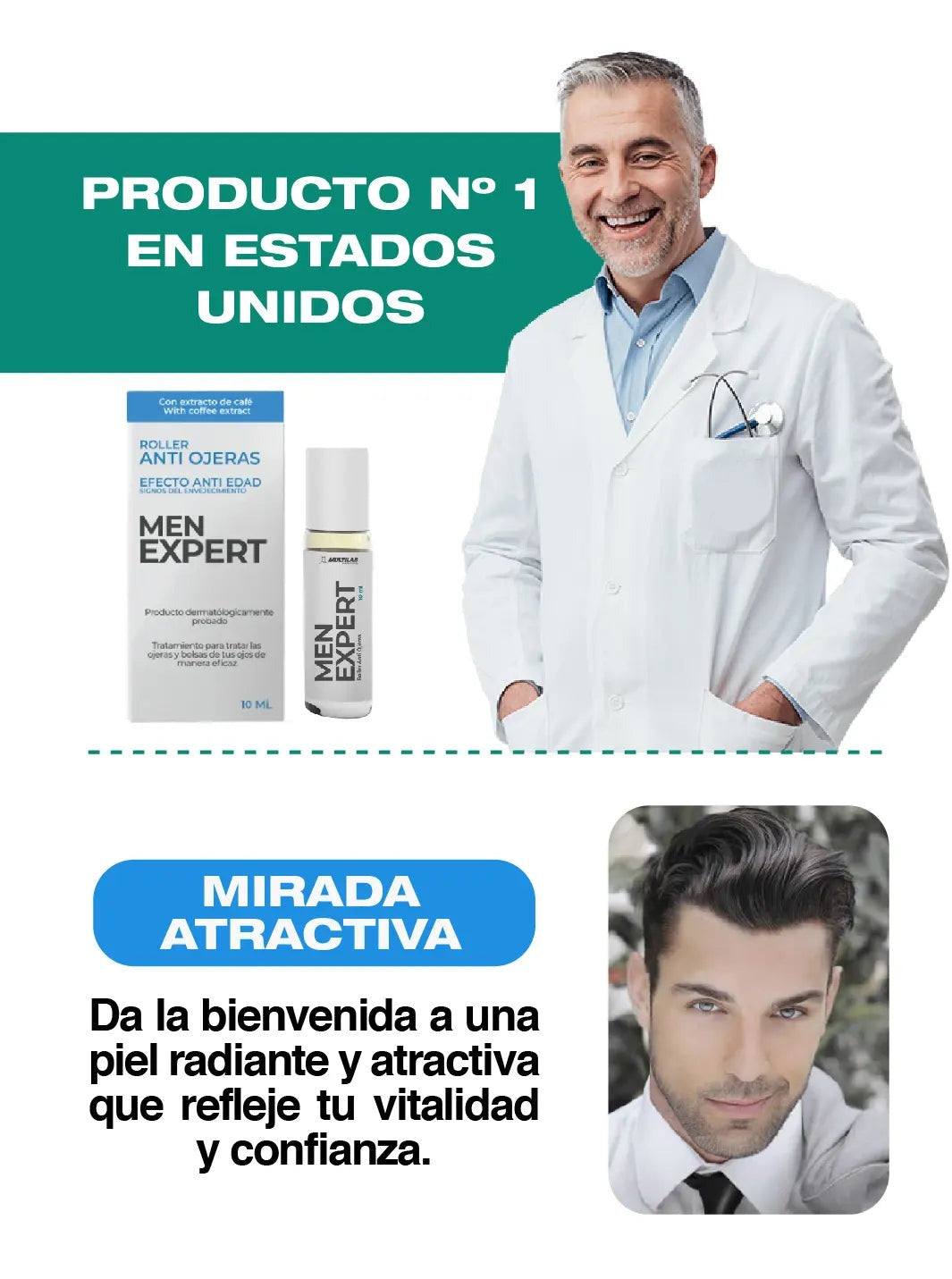 MEN EXPERT - ROLLER ANTI OJERAS