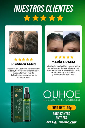 OUHOE™ - ELIXIR CAPILAR 100% EFECTIVO