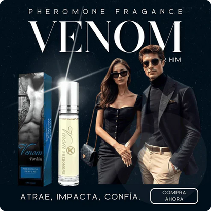 PERFUME DE FEROMONAS PARA HOMBRE Y MUJER - VENOM